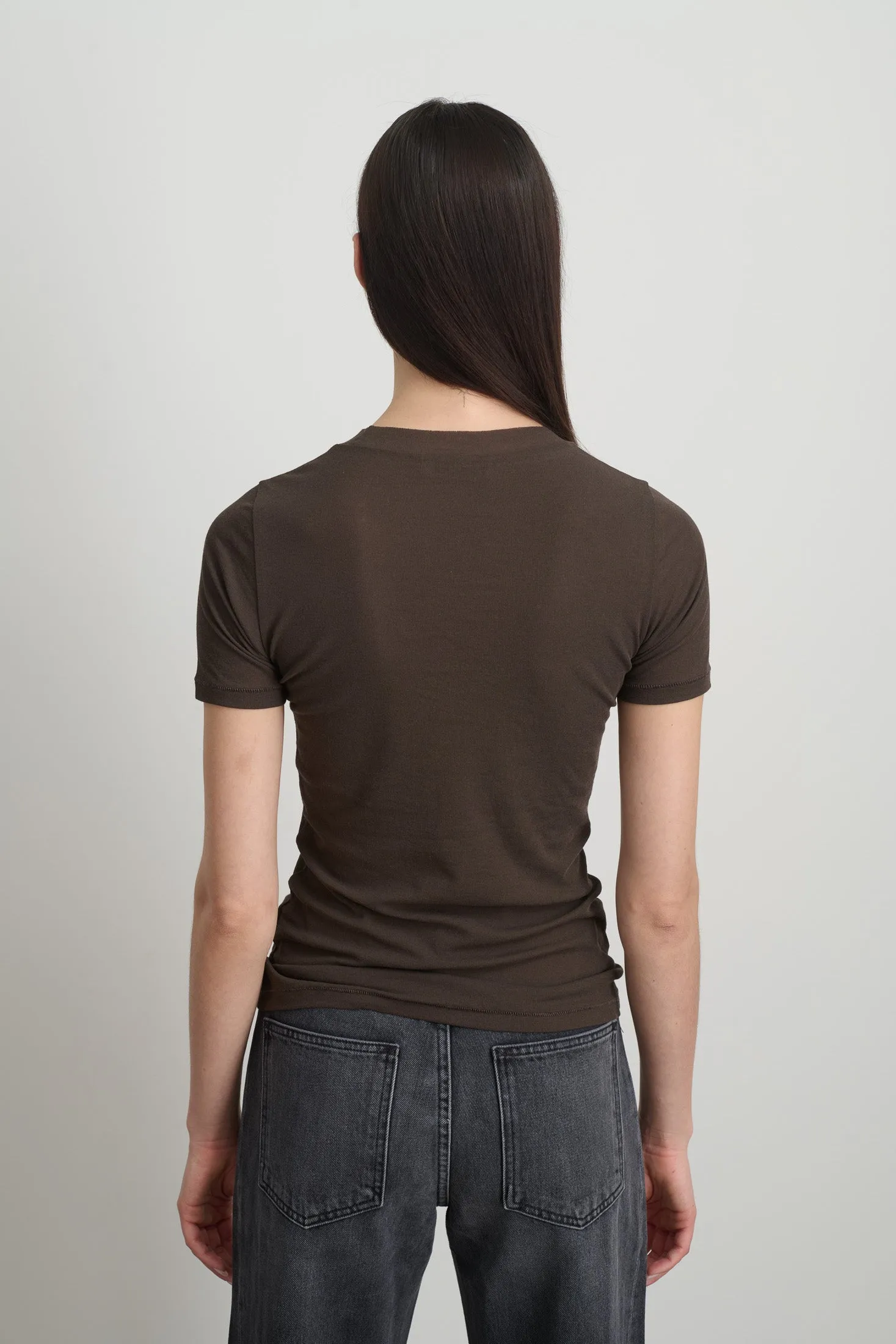 Vivien Tee Olive Drab sold by B Sides Jeans product image thumbnail 5