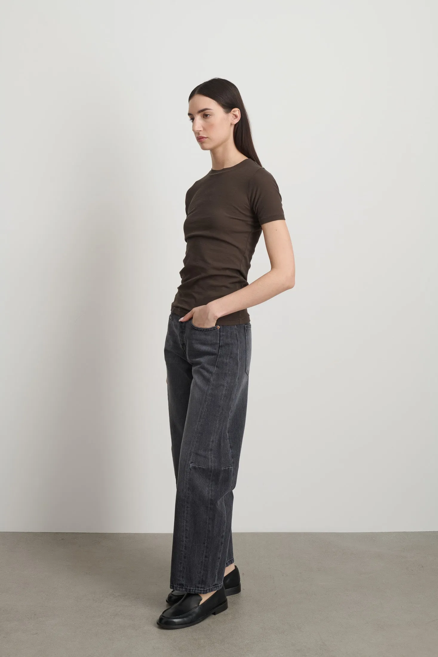 Vivien Tee Olive Drab sold by B Sides Jeans product image thumbnail 2