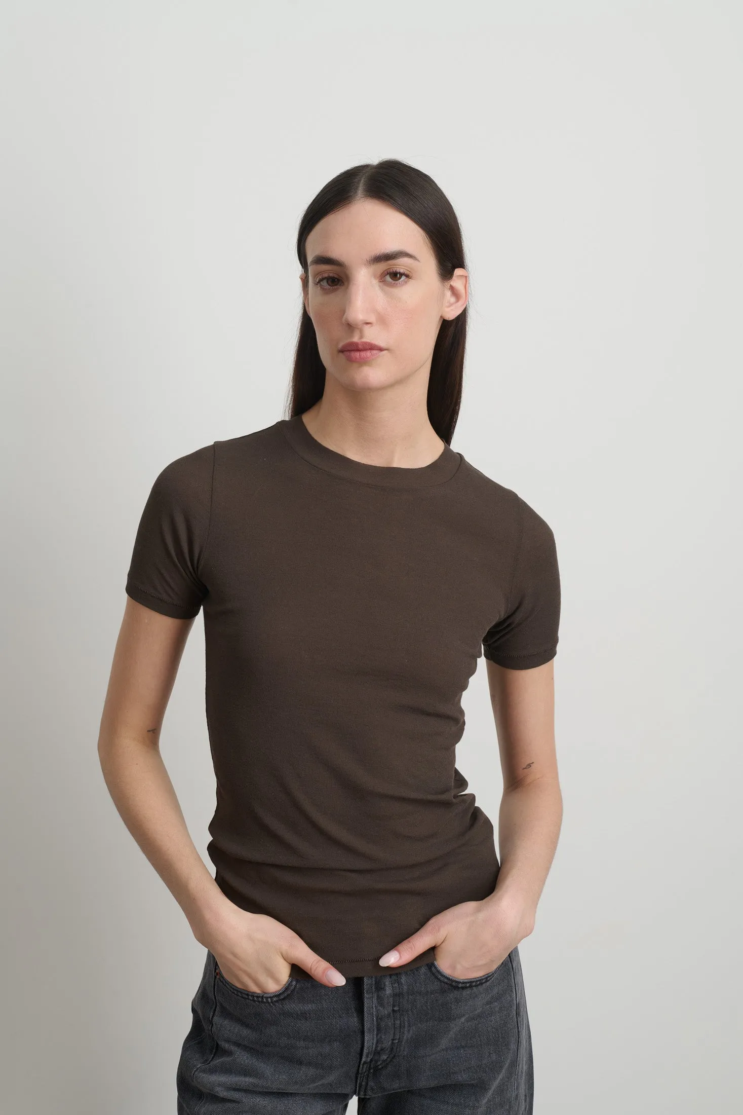 Vivien Tee Olive Drab sold by B Sides Jeans product image thumbnail 4