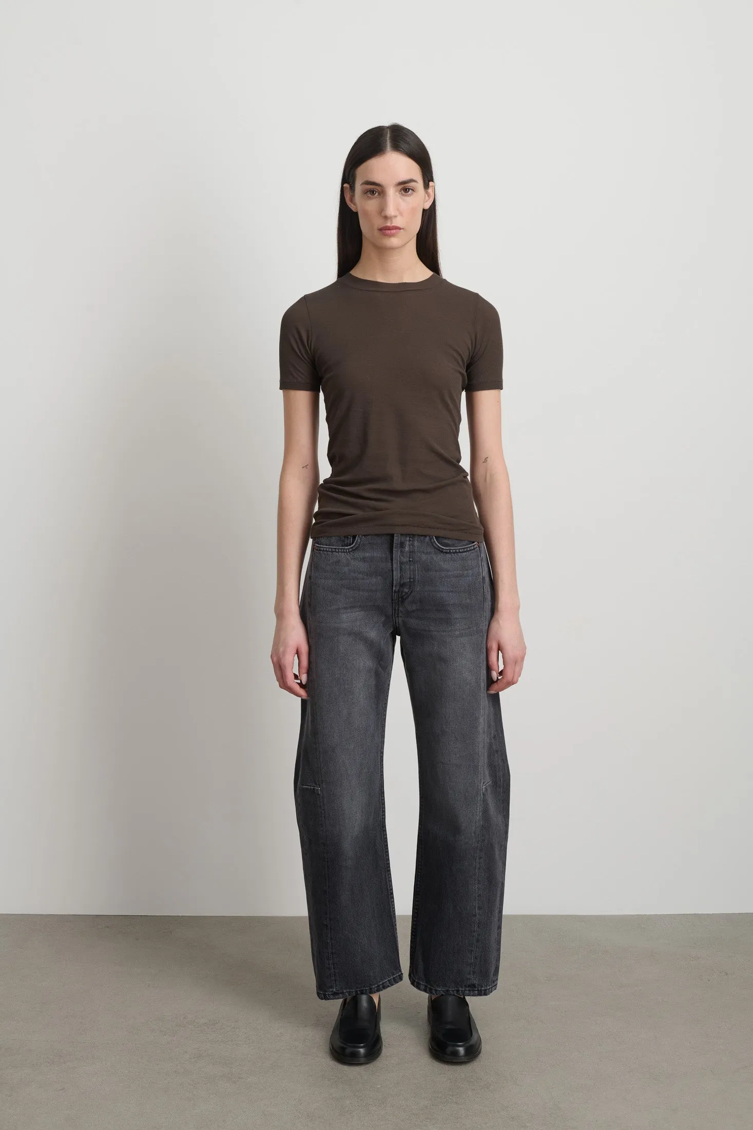 Vivien Tee Olive Drab sold by B Sides Jeans