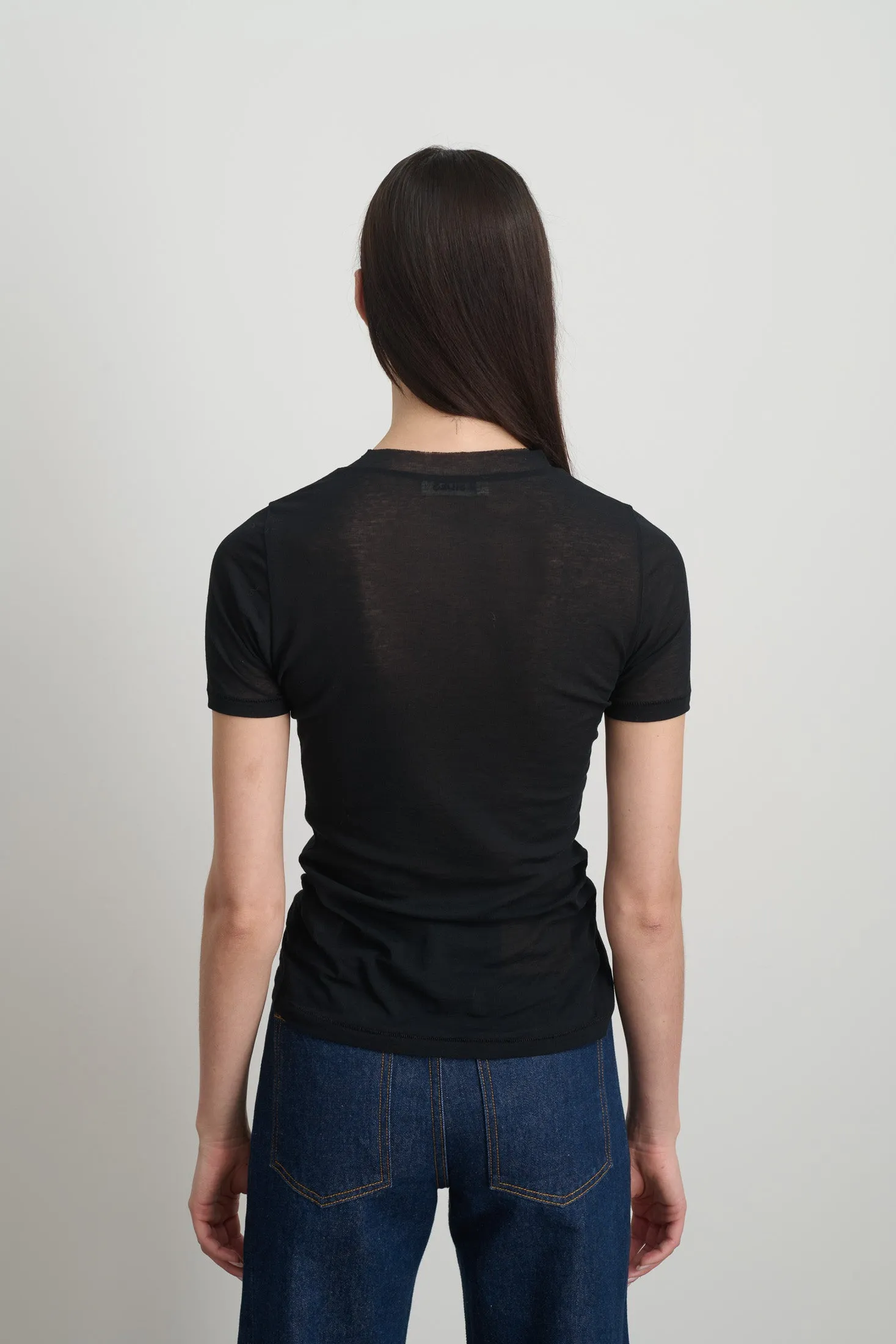 Vivien Tee Black sold by B Sides Jeans product image thumbnail 2