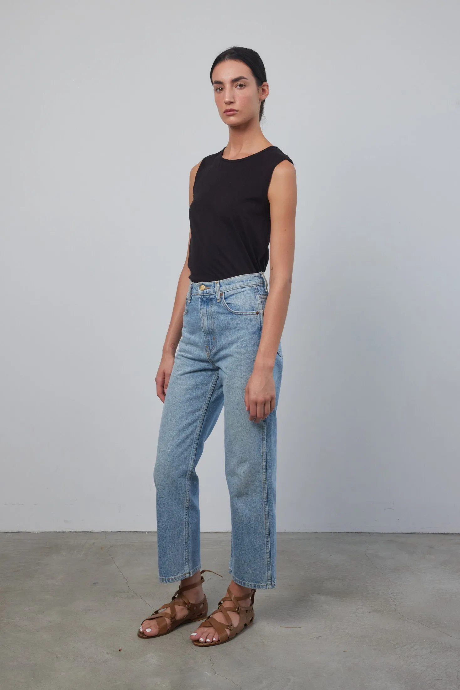 Plein Relaxed Straight Jean Lt. Vintage sold by B Sides Jeans product image thumbnail 2