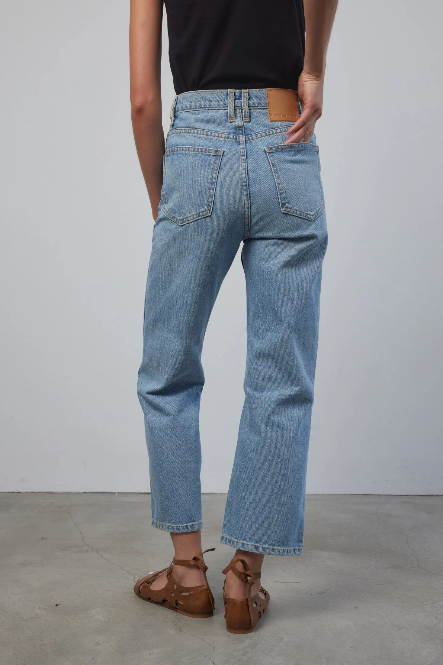 Plein Relaxed Straight Jean Lt. Vintage sold by B Sides Jeans product image thumbnail 5