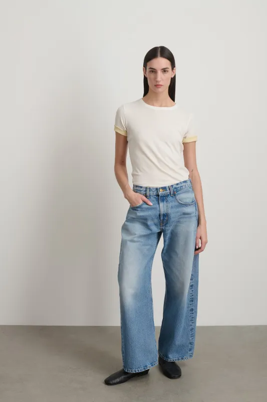 Floppy Jean Charley Wash made by B Sides Jeans