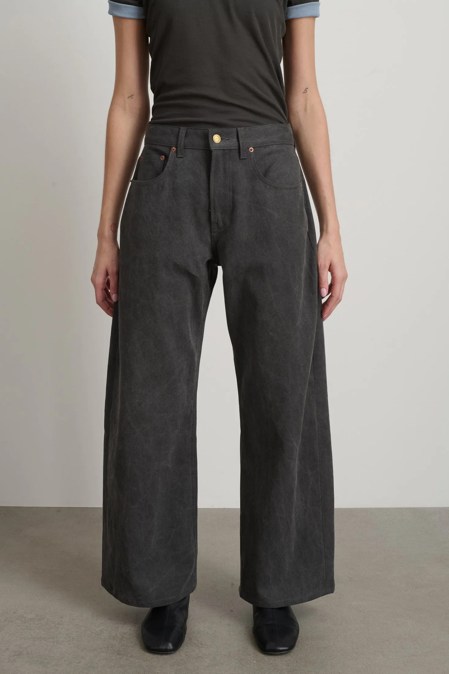 Floppy Jean Washed Black sold by B Sides Jeans product image thumbnail 5