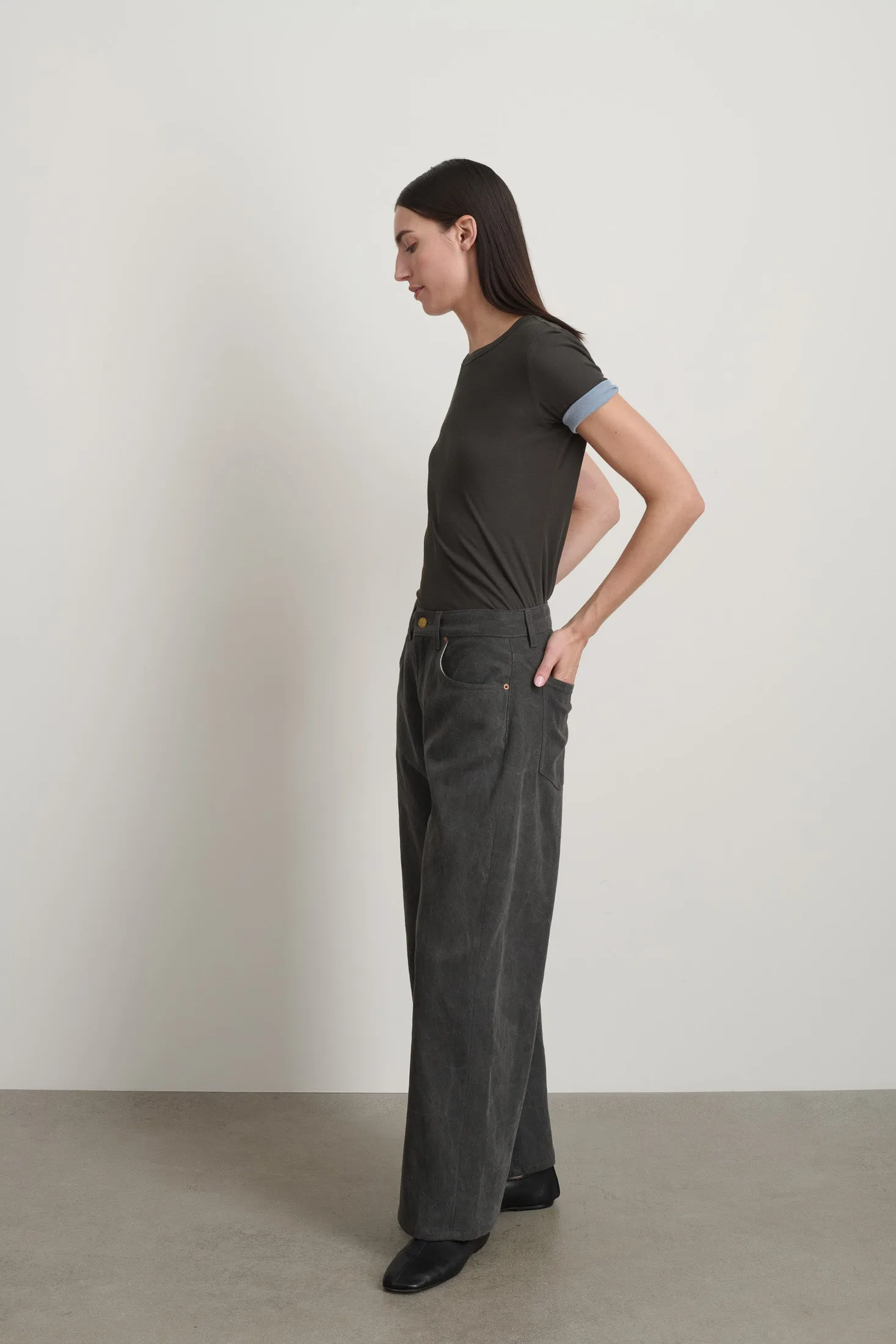 Floppy Jean Washed Black sold by B Sides Jeans product image thumbnail 2