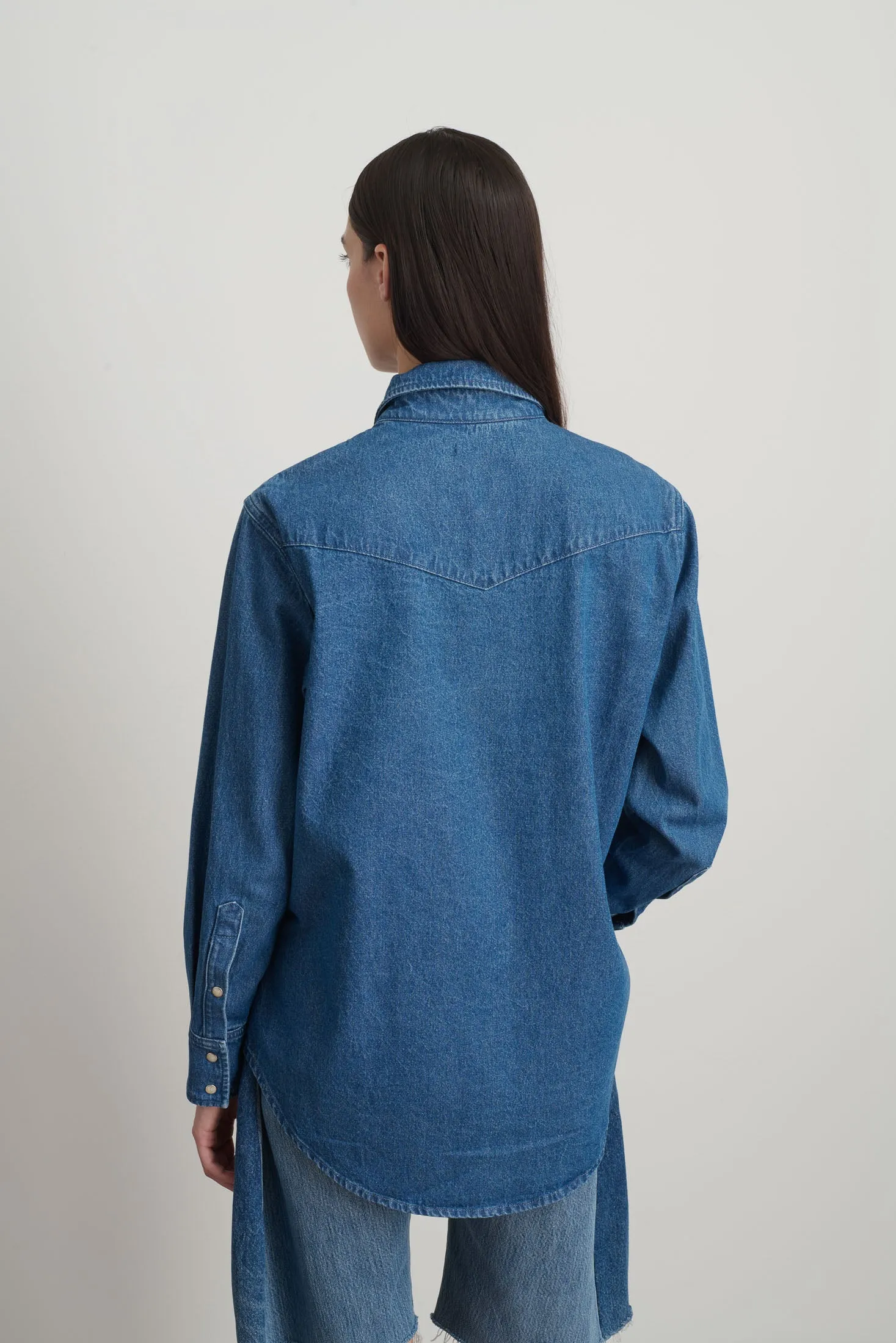 Liv Western Shirt Bessette Wash sold by B Sides Jeans product image thumbnail 2