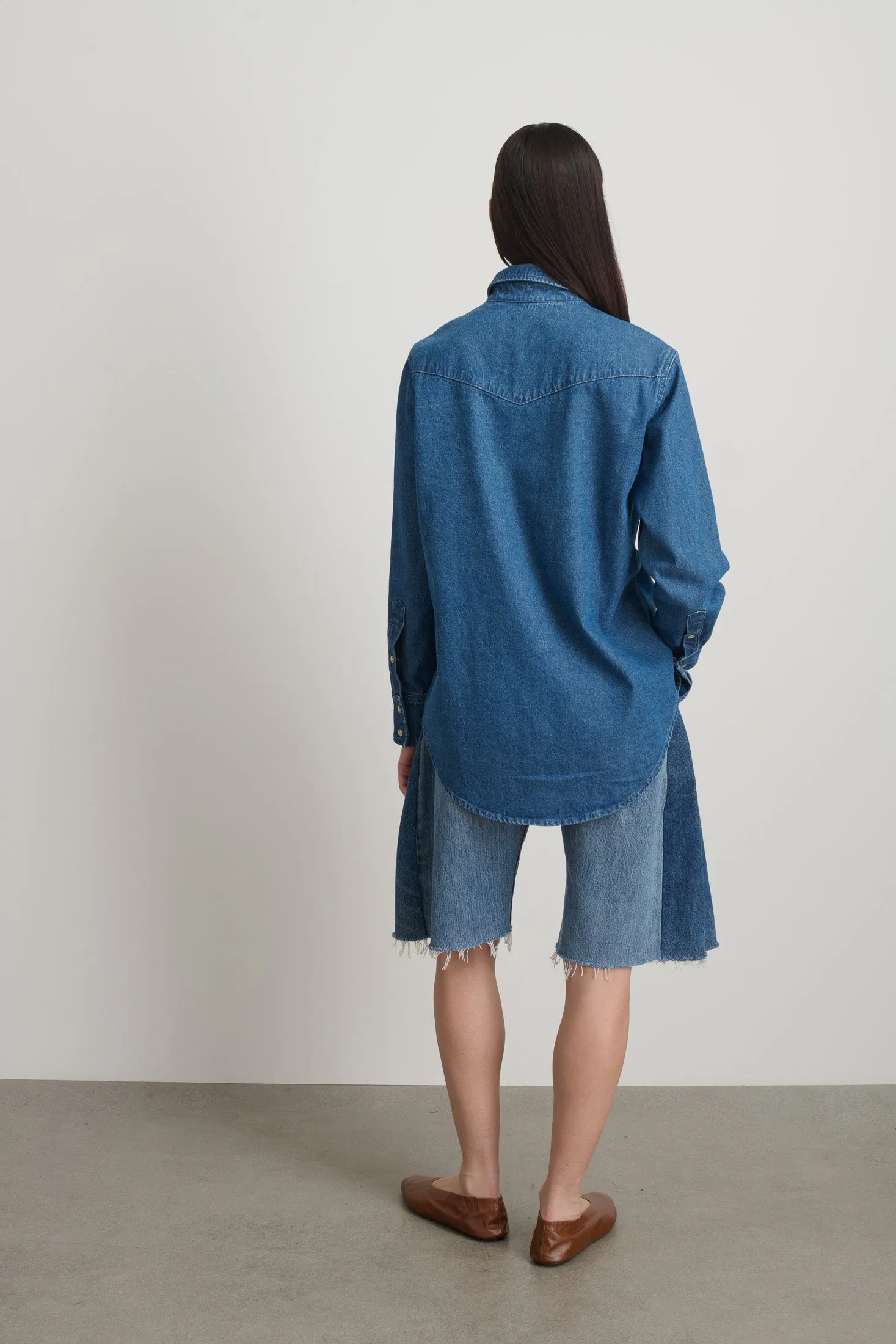 Liv Western Shirt Bessette Wash sold by B Sides Jeans product image thumbnail 5