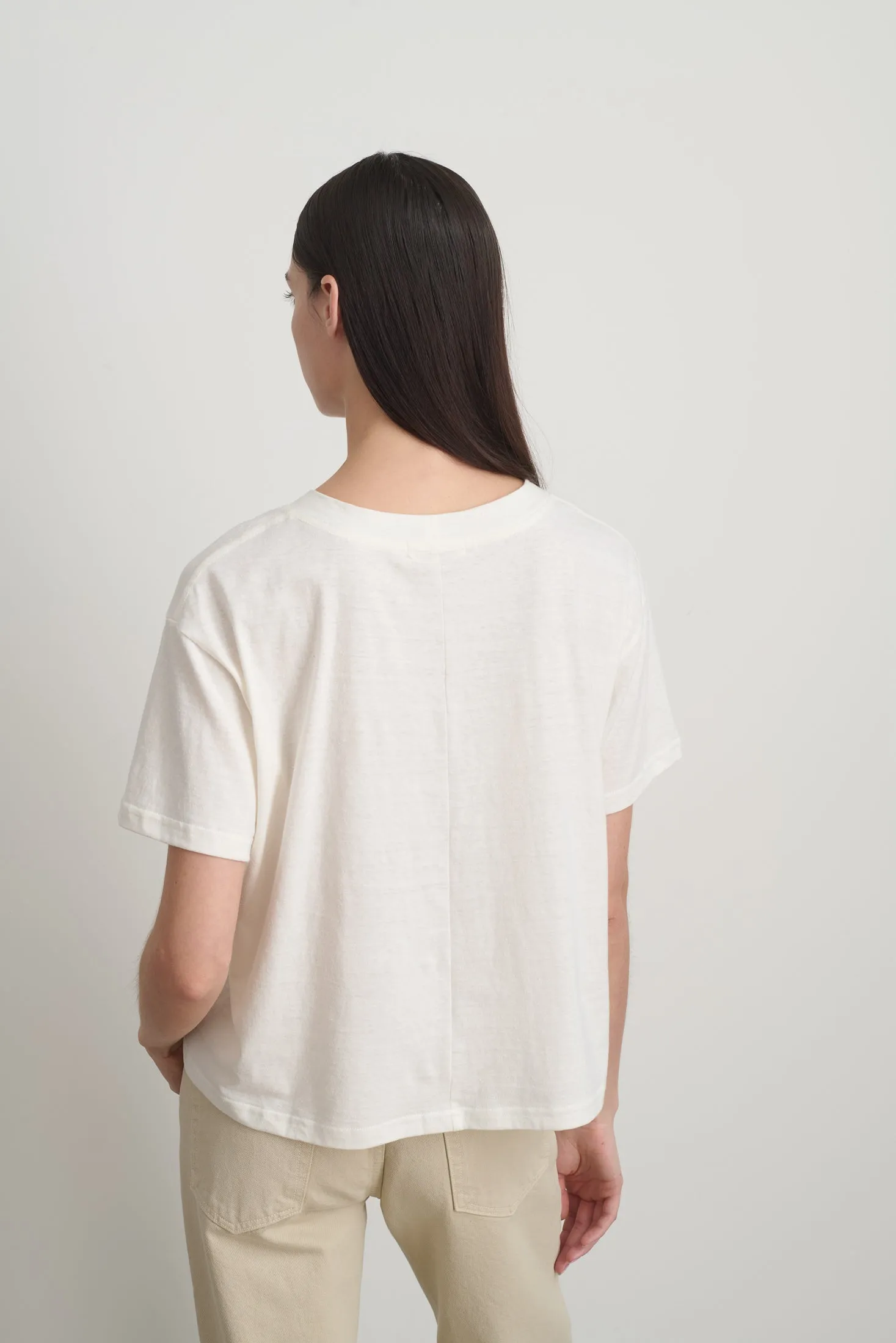 Atlas Pocket Tee White sold by B Sides Jeans product image thumbnail 2