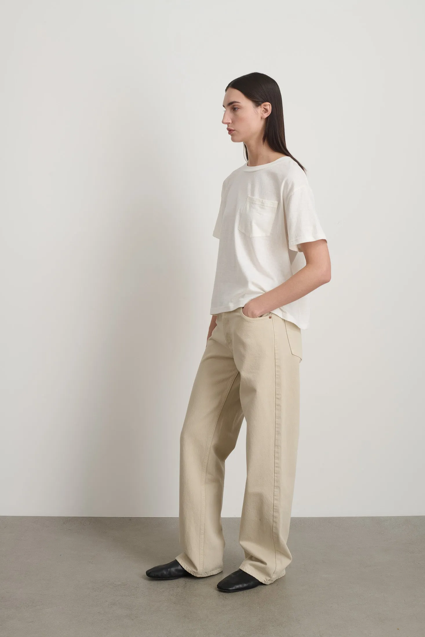 Atlas Pocket Tee White sold by B Sides Jeans product image thumbnail 4