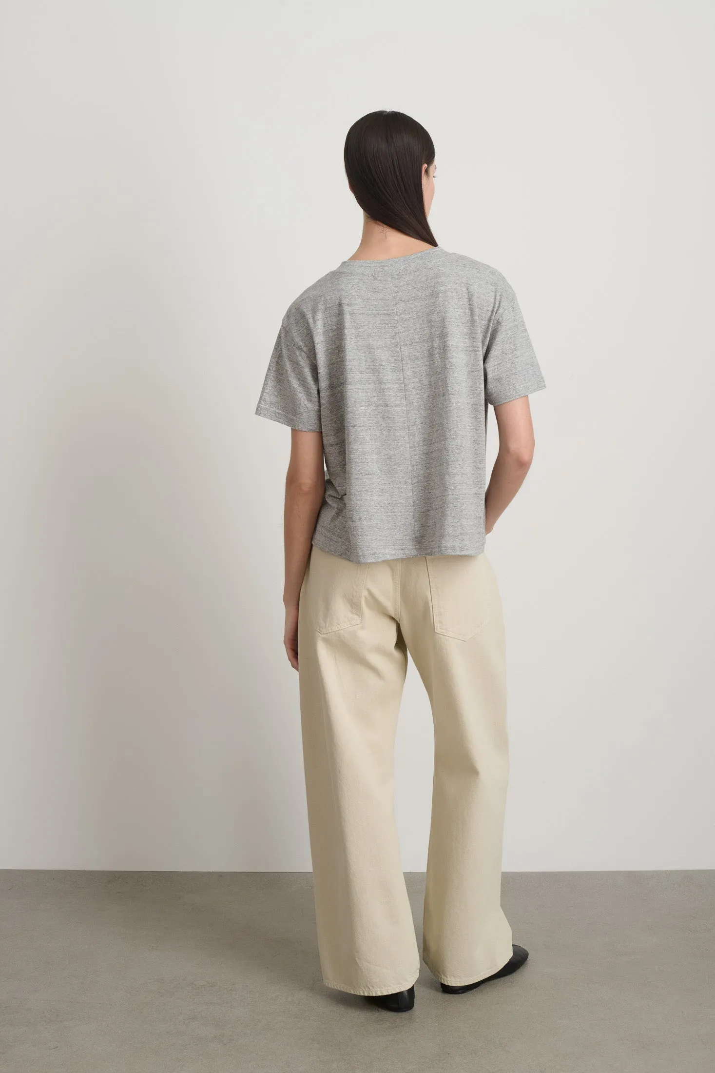 Atlas Pocket Tee Heather Grey sold by B Sides Jeans product image thumbnail 5