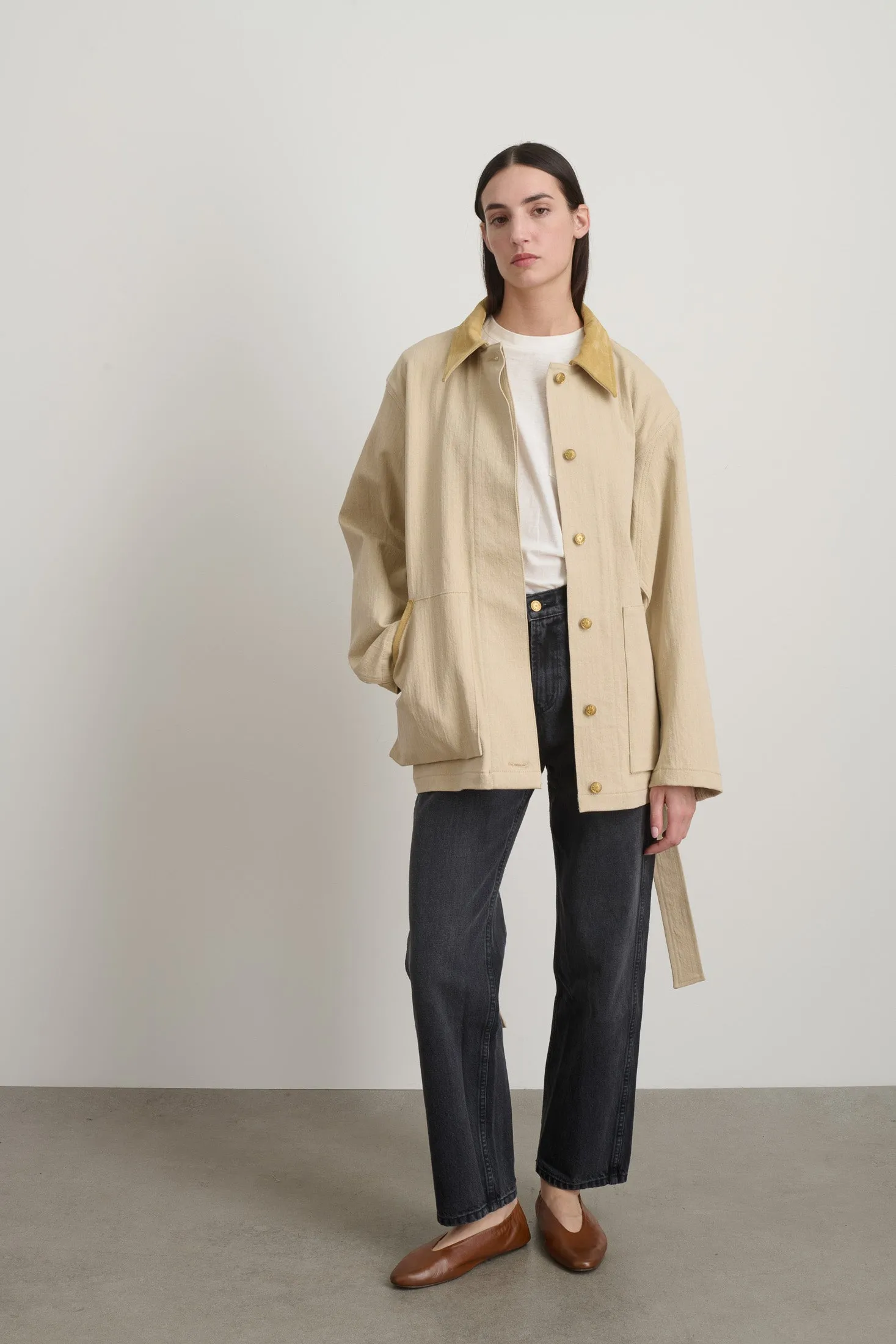 Workwear Jacket Palomino / Suede sold by B Sides Jeans product image thumbnail 3