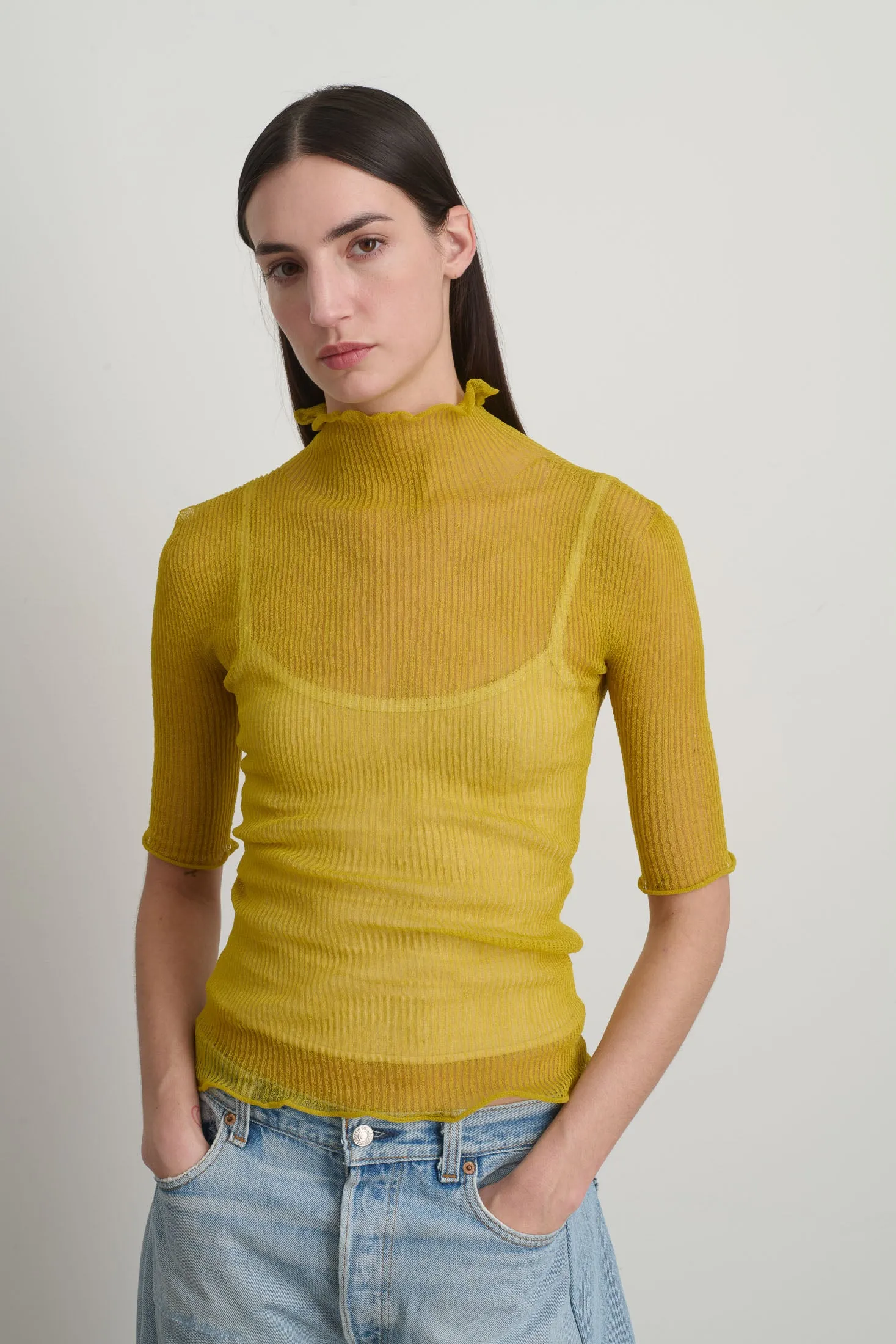 Sheer Turtleneck Camilla sold by B Sides Jeans