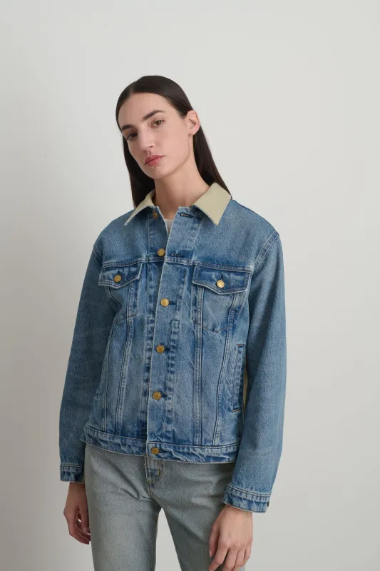 Eth Jacket Russ Vintage / Suede made by B Sides Jeans