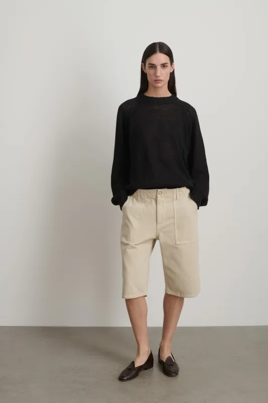 Roma Short Chalk Overdye made by B Sides Jeans