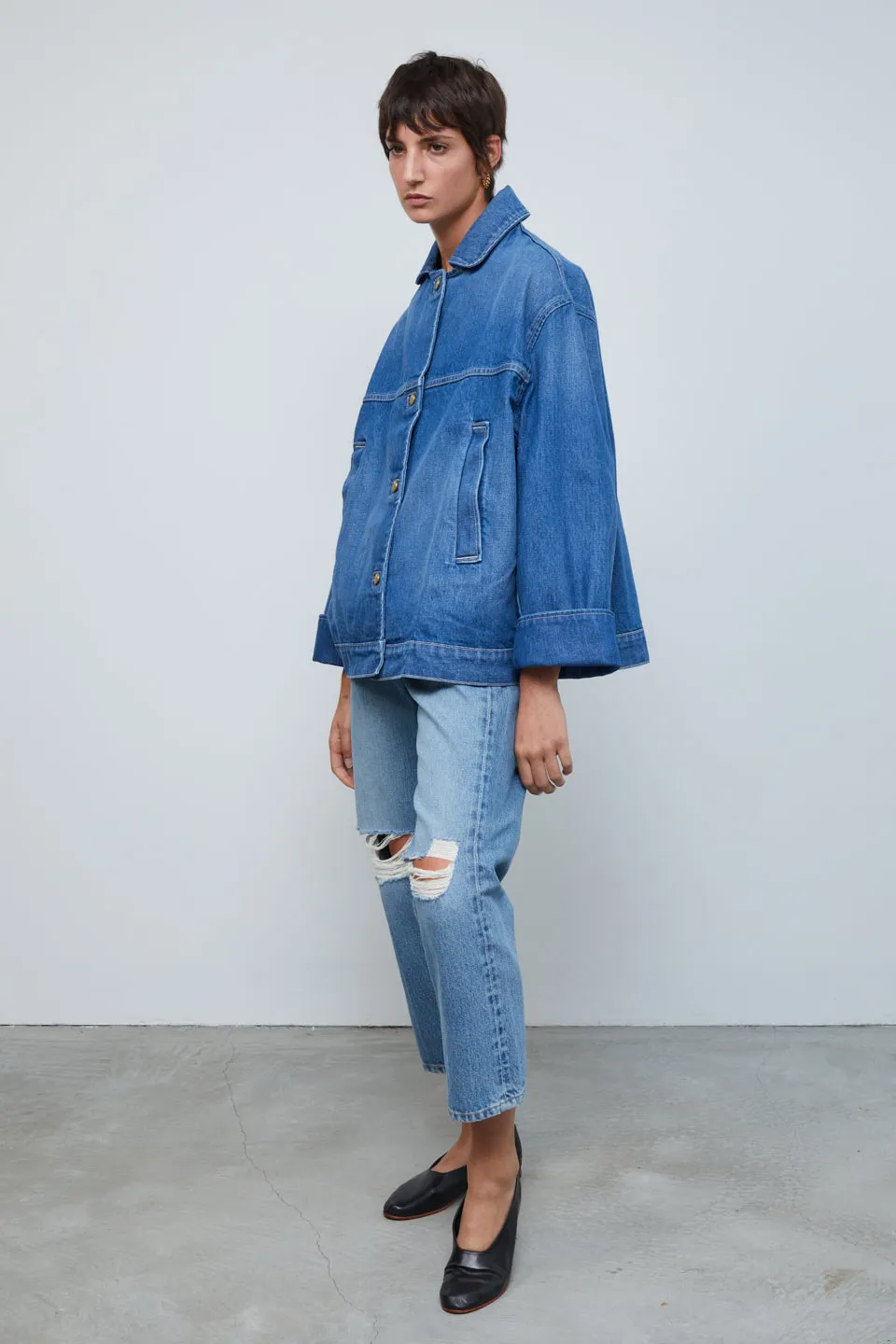 Stadium Jacket Nancy sold by B Sides Jeans product image thumbnail 3