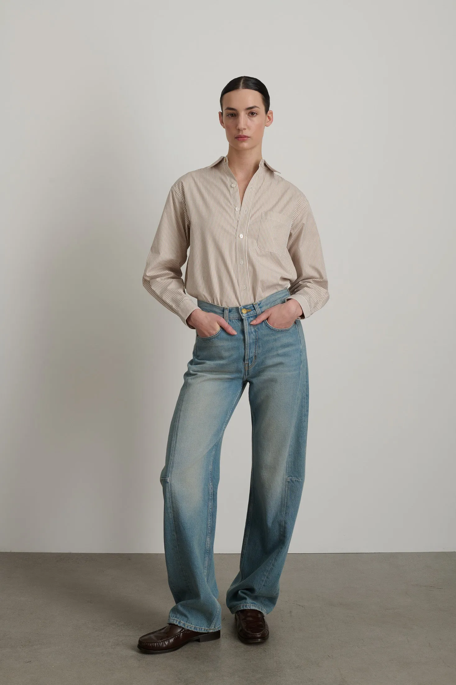 Slim Long Lasso Jean Hudson Wash sold by B Sides Jeans product image thumbnail 3