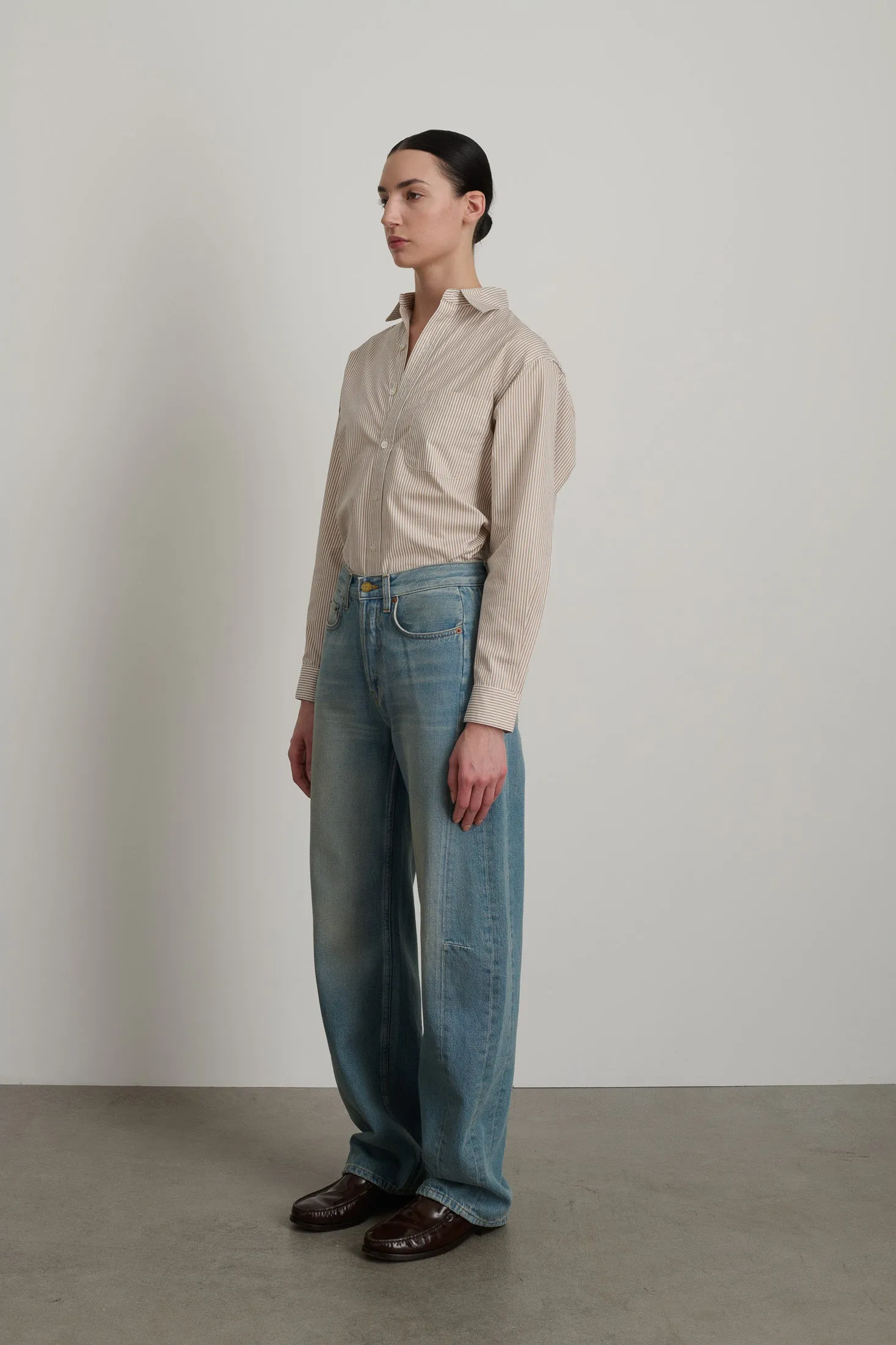 Slim Long Lasso Jean Hudson Wash sold by B Sides Jeans product image thumbnail 4