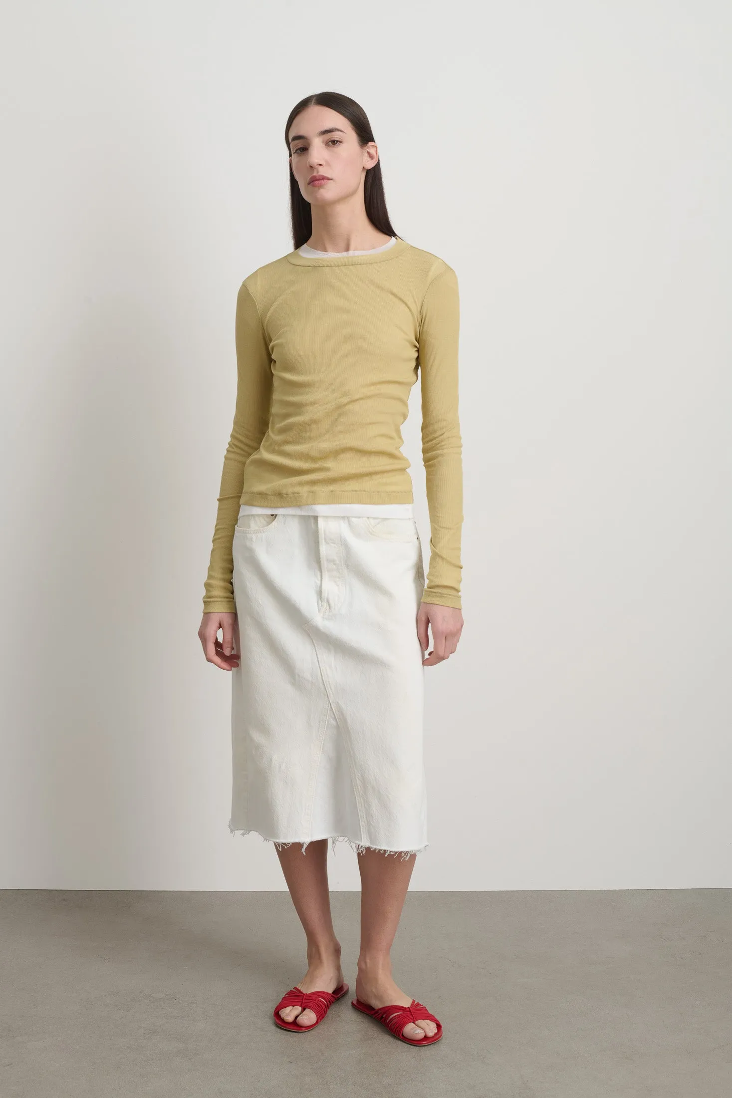 Henri Rib Tee Honey sold by B Sides Jeans product image thumbnail 3
