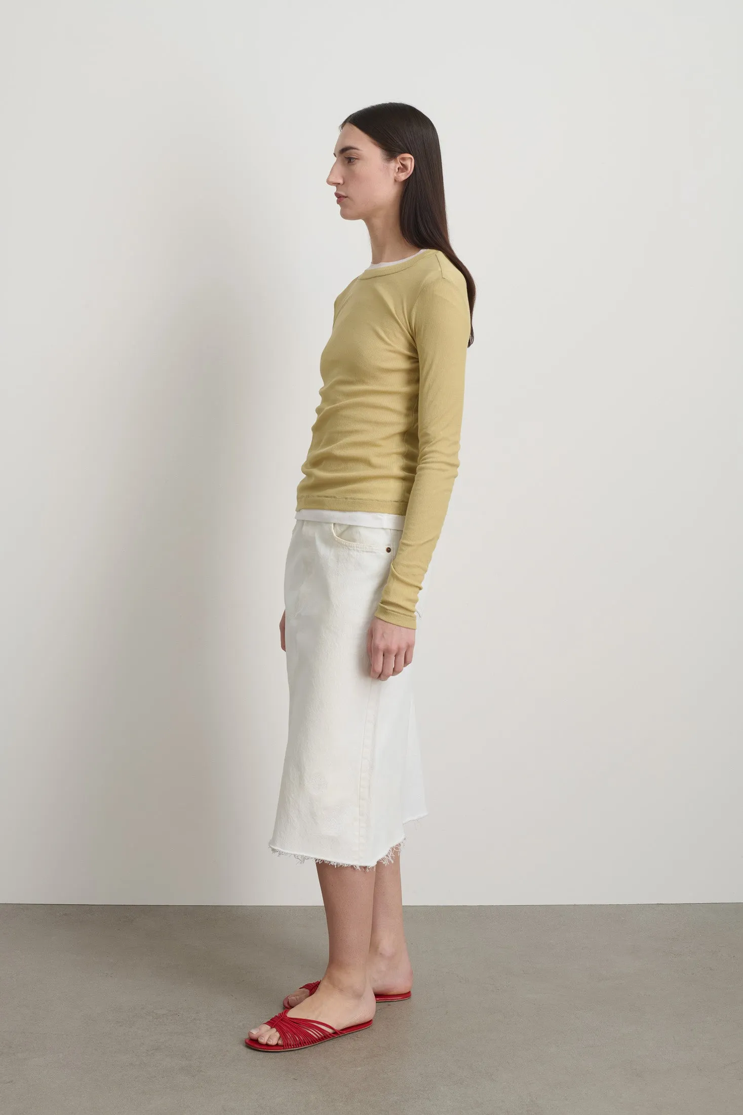 Henri Rib Tee Honey sold by B Sides Jeans product image thumbnail 4