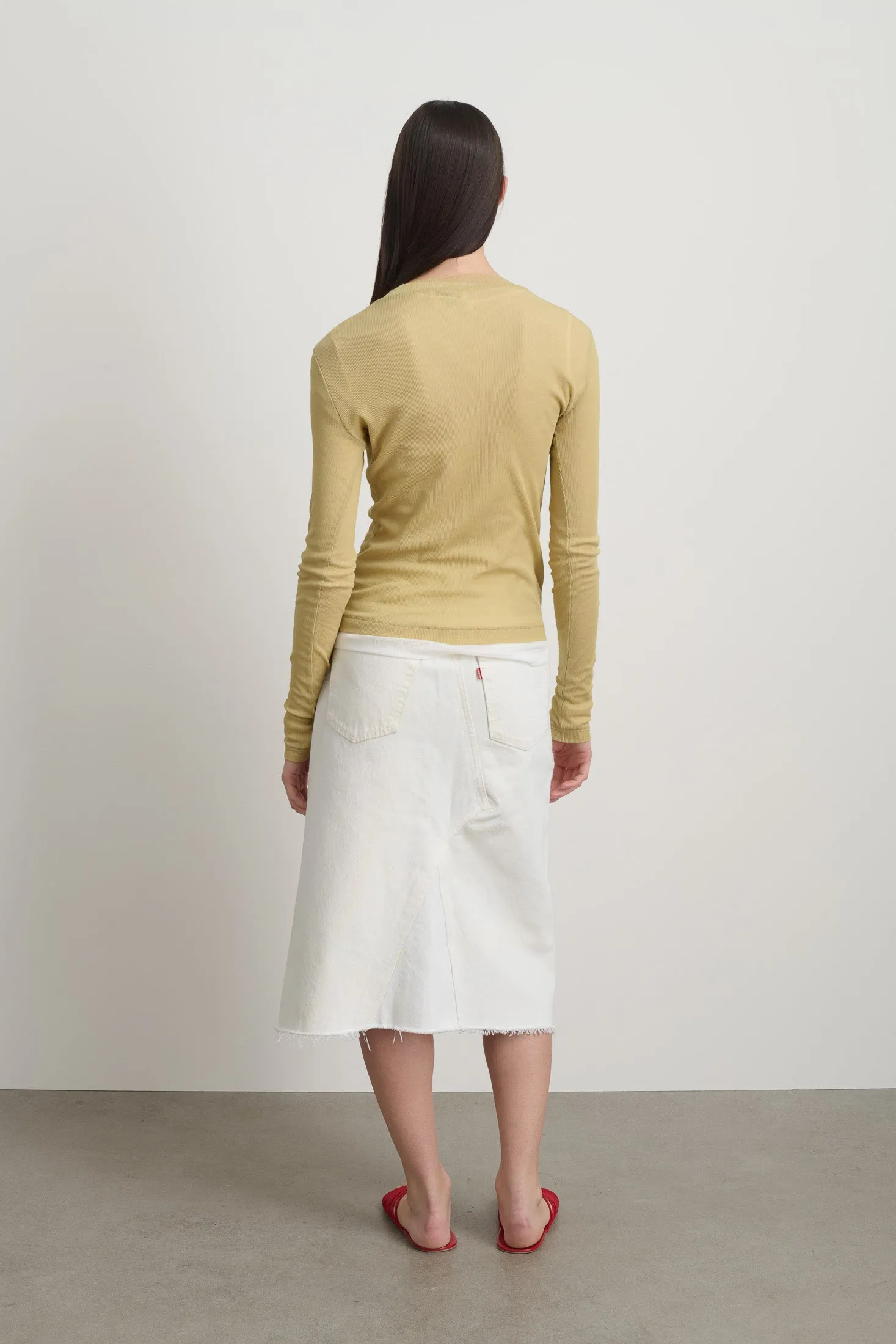 Henri Rib Tee Honey sold by B Sides Jeans product image thumbnail 5