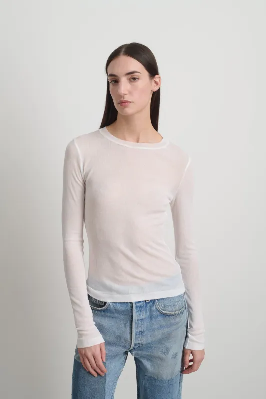 Henri Tee White made by B Sides Jeans