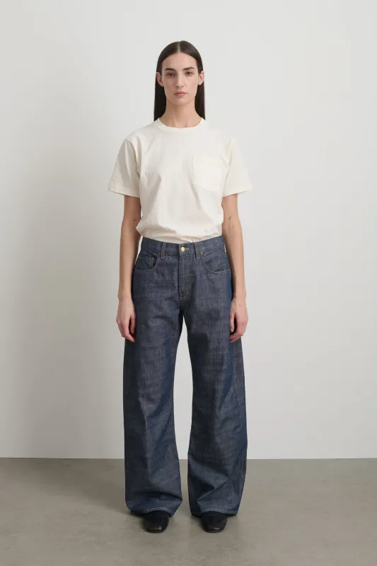 Floppy Jean Indigo Rinse made by B Sides Jeans
