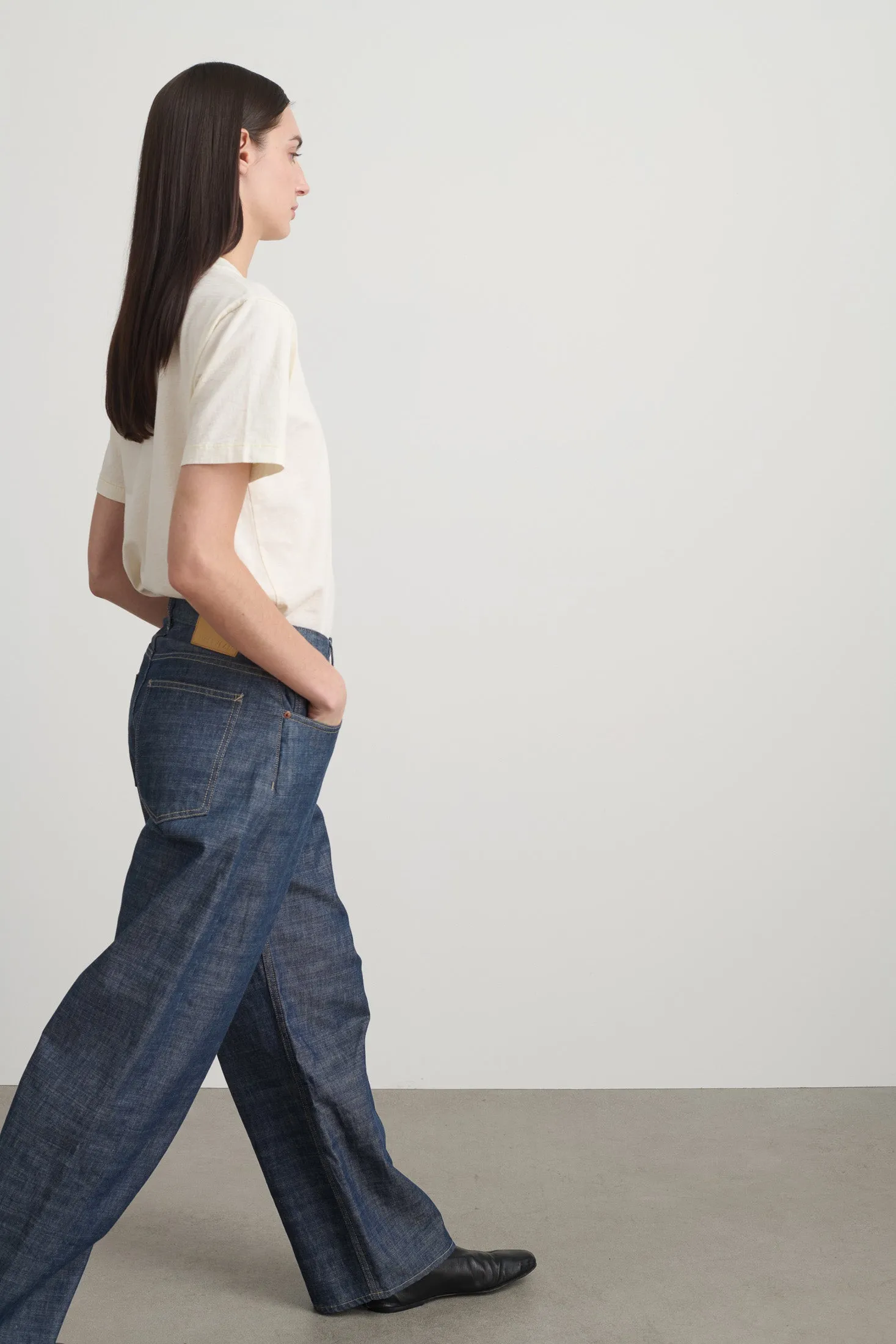 Floppy Jean Indigo Rinse sold by B Sides Jeans product image thumbnail 4