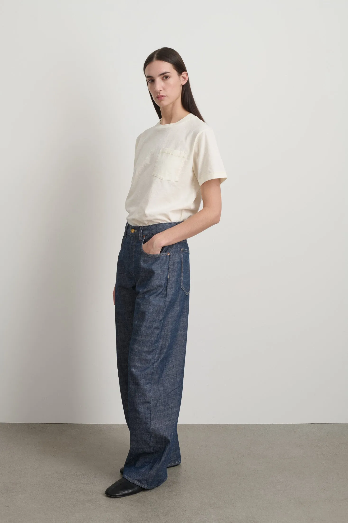 Floppy Jean Indigo Rinse sold by B Sides Jeans product image thumbnail 2
