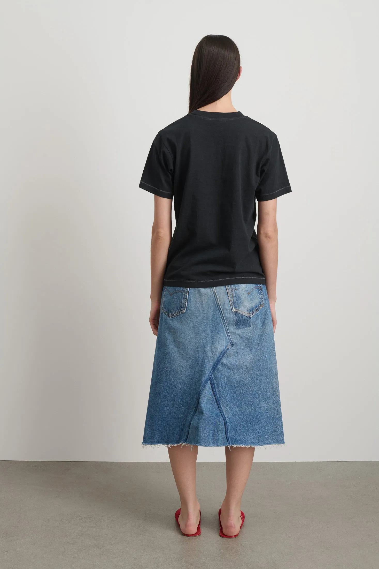 Pocket Tee Faded Black Overdye sold by B Sides Jeans product image thumbnail 5