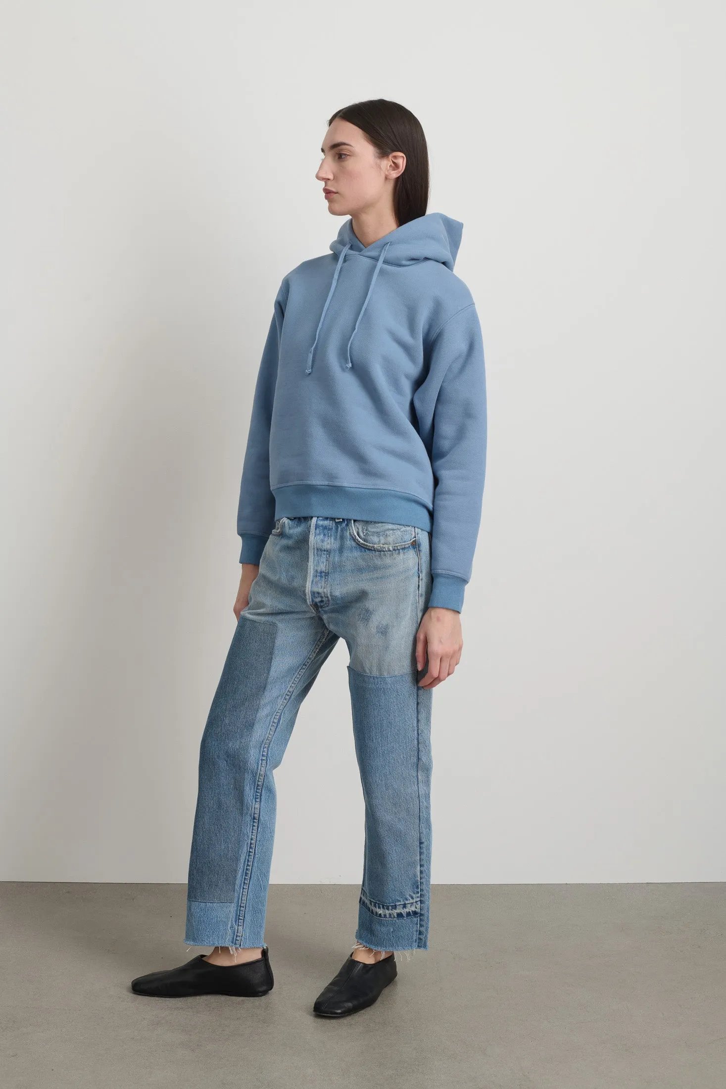 Hoodie Chalk Blue Overdye sold by B Sides Jeans product image thumbnail 4