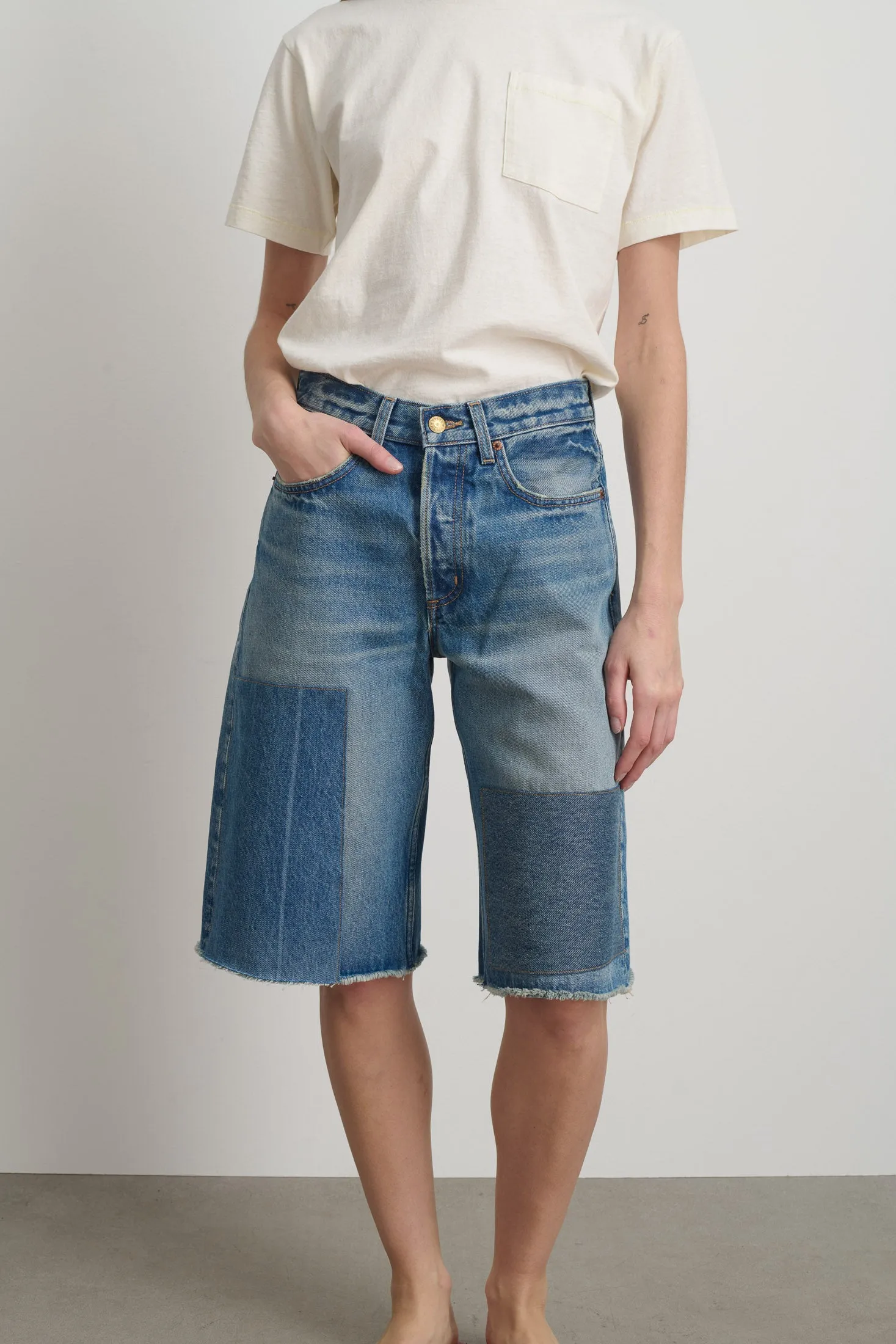 Charlot Patchwork Short sold by B Sides Jeans product image thumbnail 5