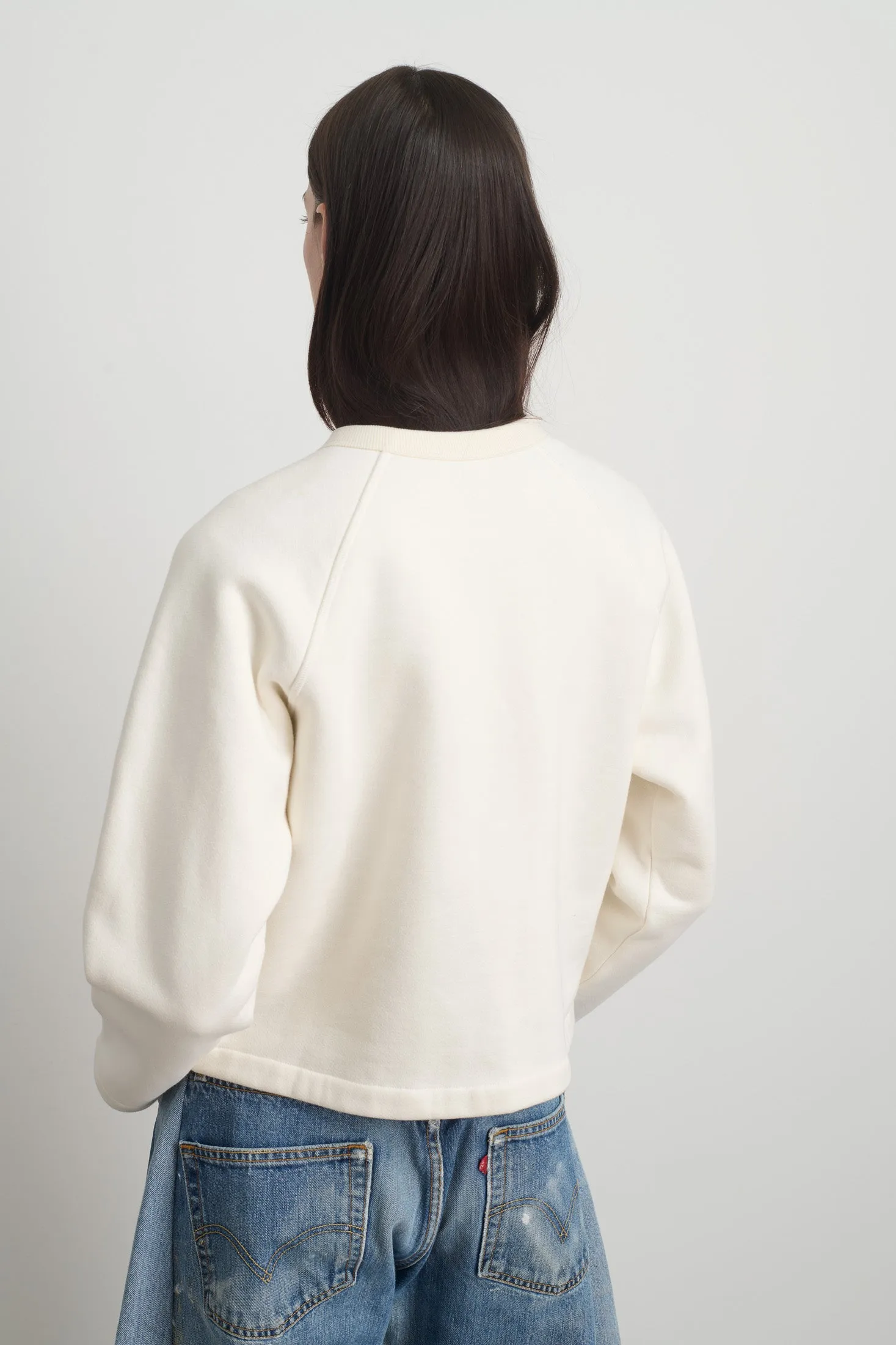 Snap Cardigan Oyster Overdye sold by B Sides Jeans product image thumbnail 2