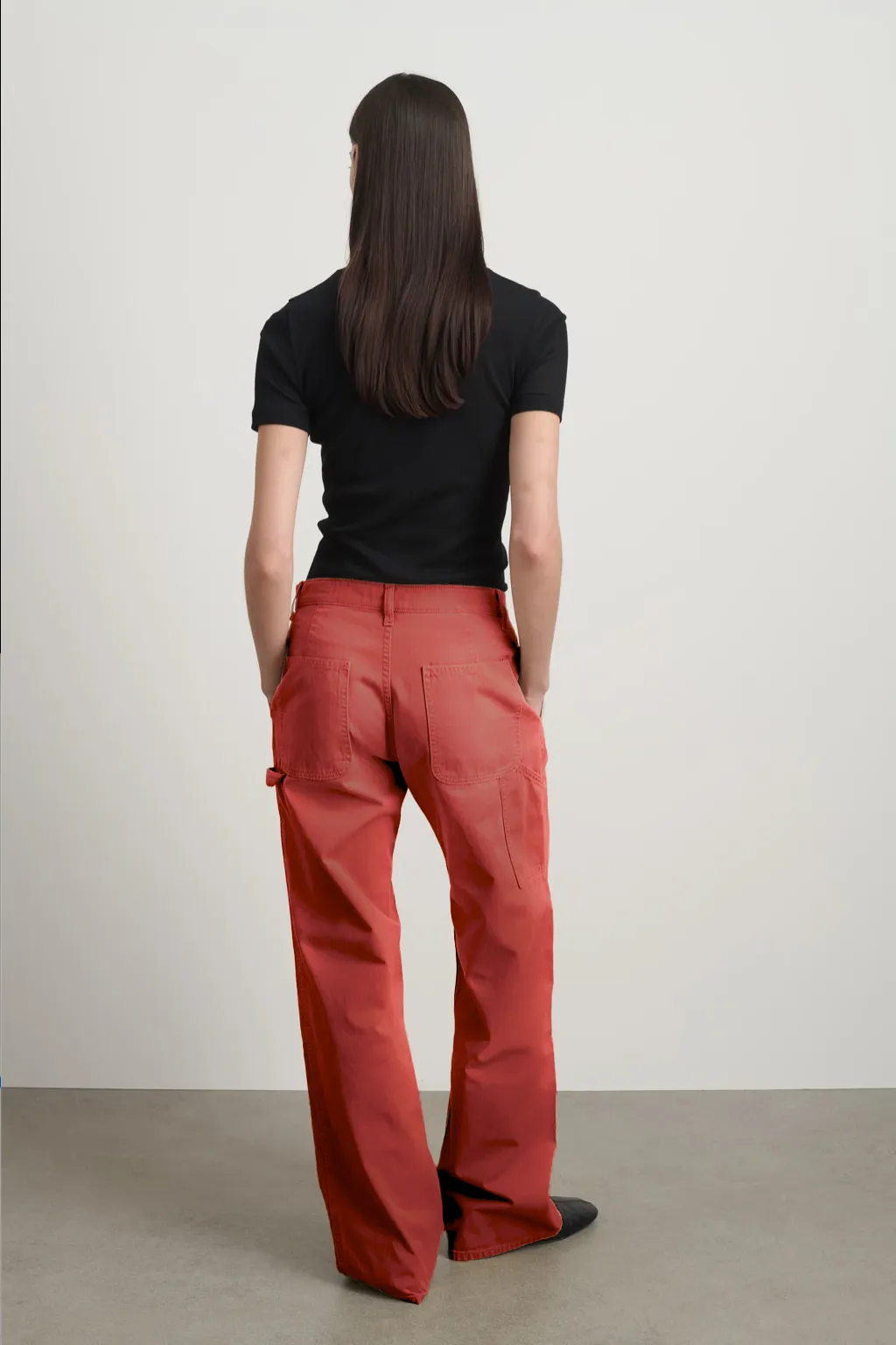 Painter Pant Faded Tomato Overdye sold by B Sides Jeans product image thumbnail 4