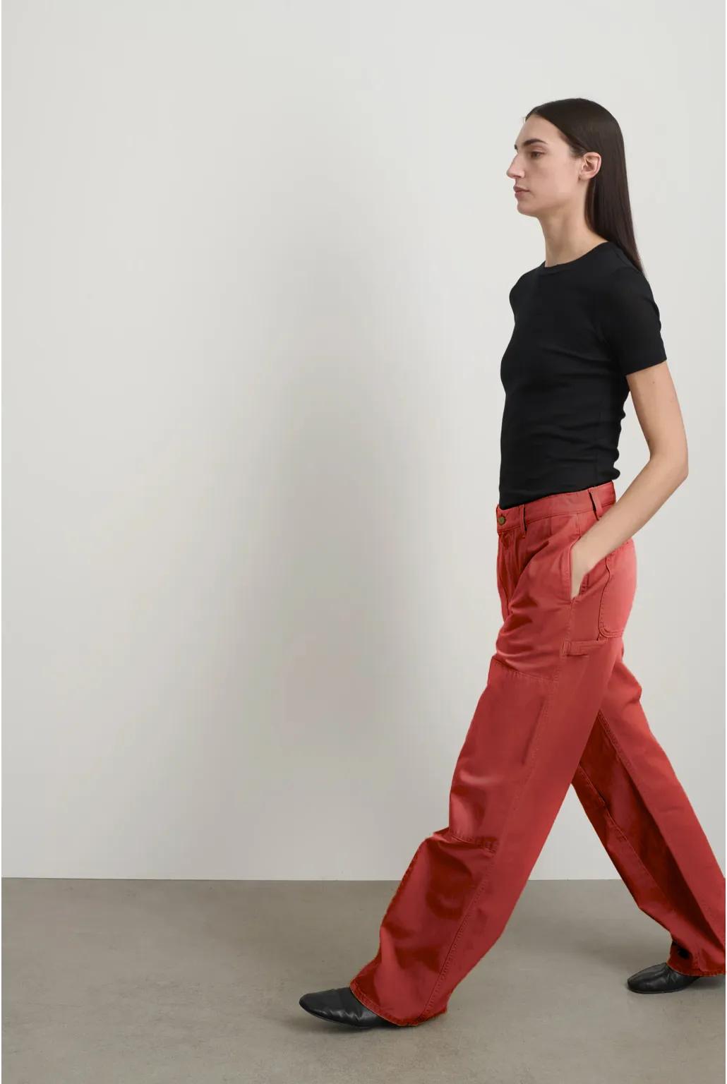 Painter Pant Faded Tomato Overdye sold by B Sides Jeans product image thumbnail 3
