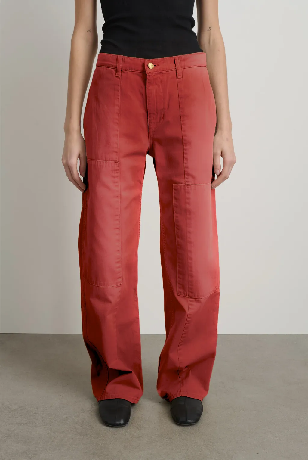 Painter Pant Faded Tomato Overdye sold by B Sides Jeans product image thumbnail 5