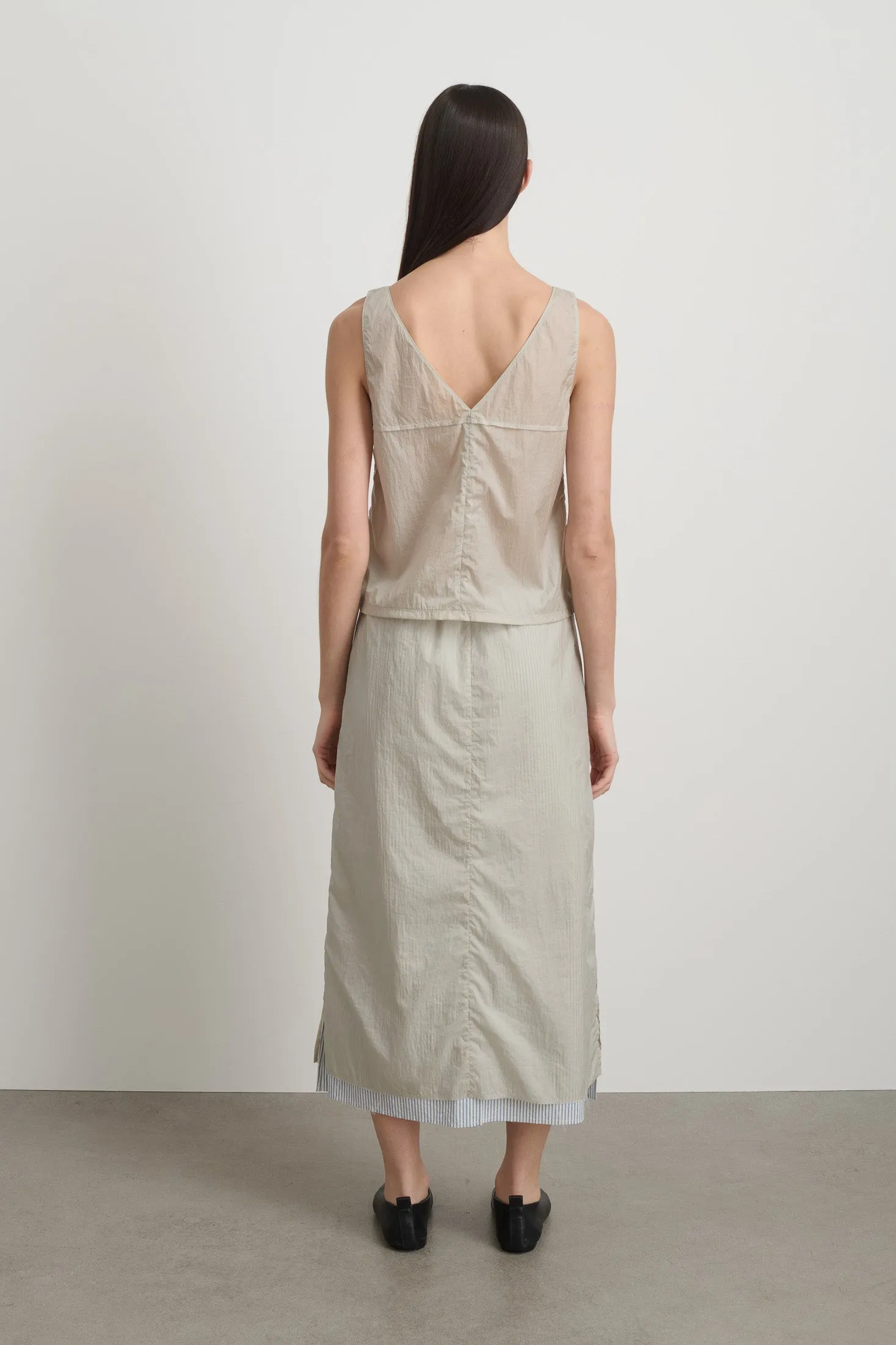 Seamed Camisole Slate sold by B Sides Jeans product image thumbnail 5