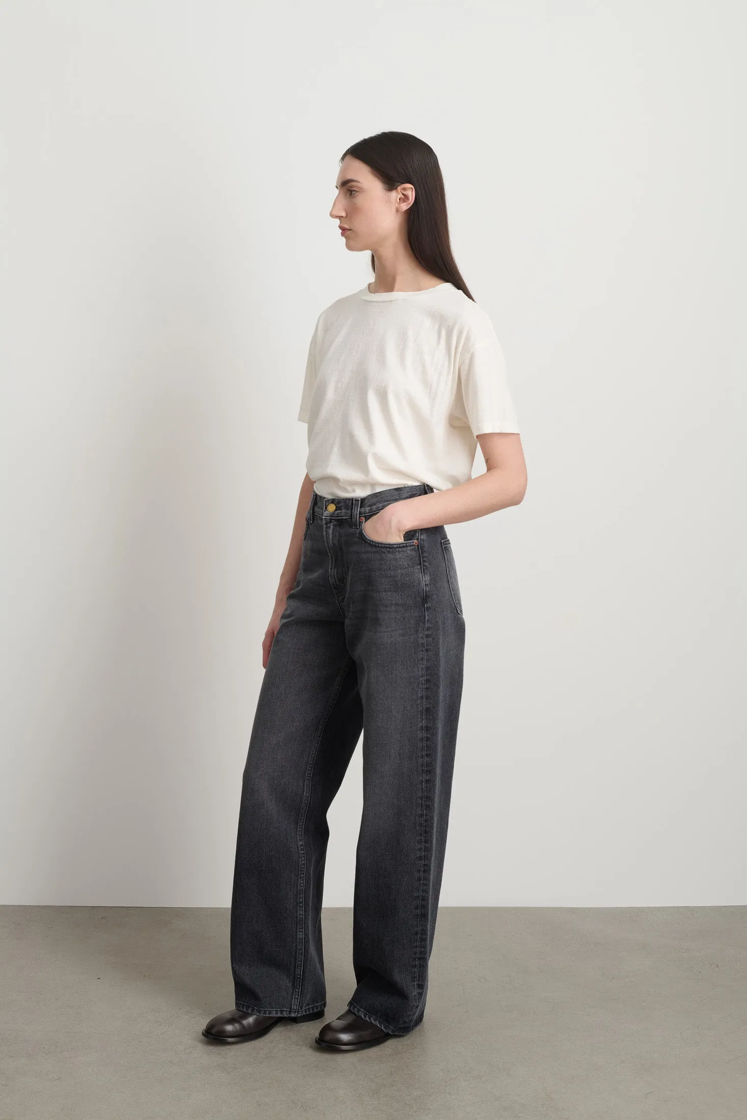 Elissa Jean Long Stil Black sold by B Sides Jeans product image thumbnail 2