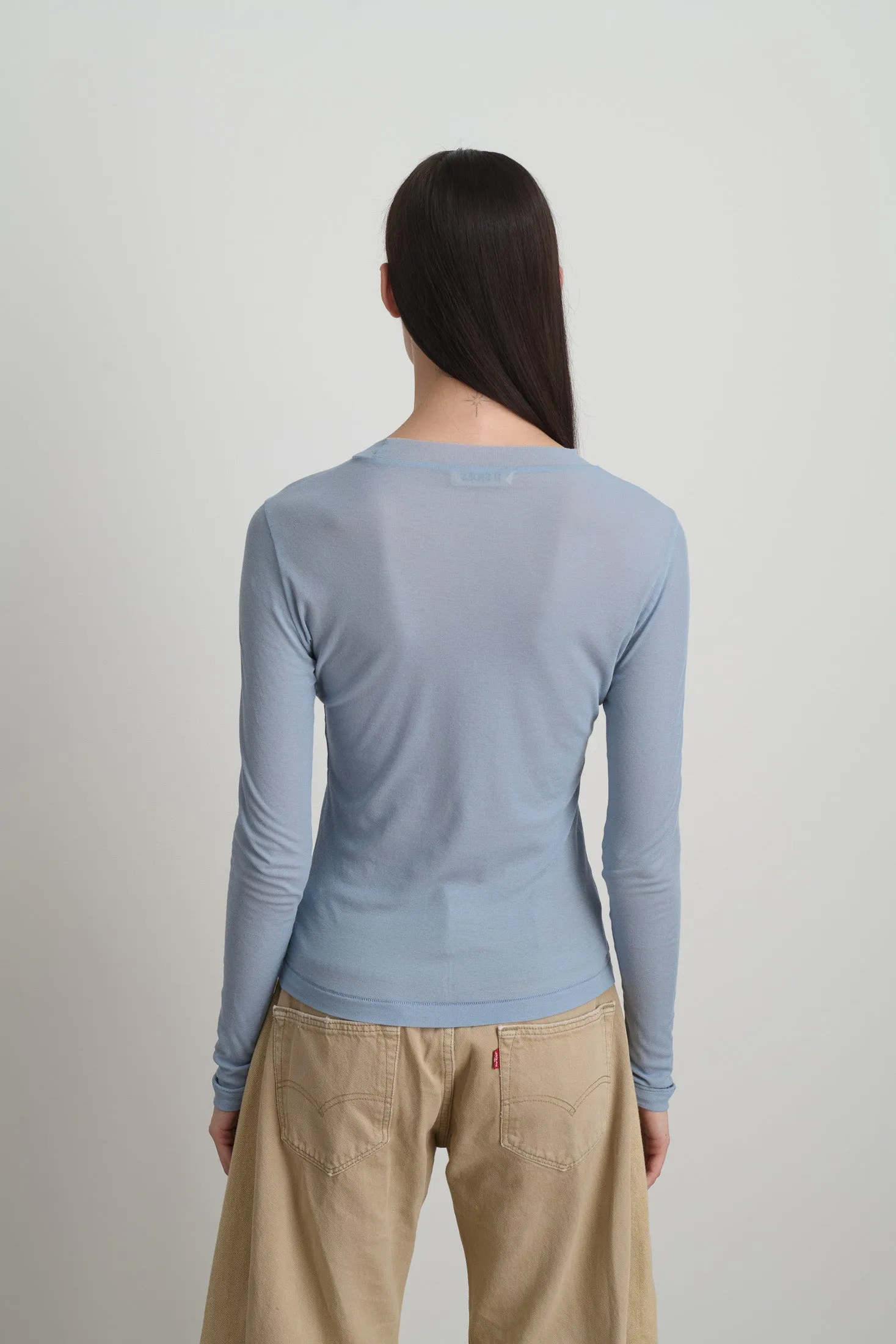 Henri Tee Alpine Blue sold by B Sides Jeans product image thumbnail 2