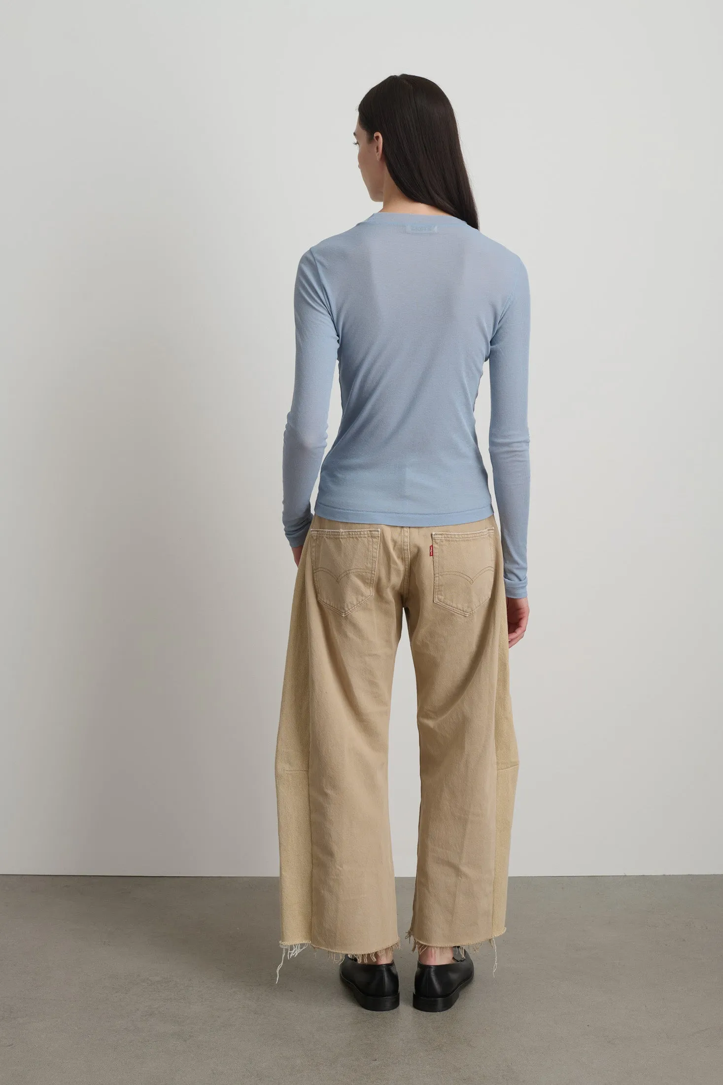 Henri Tee Alpine Blue sold by B Sides Jeans product image thumbnail 5