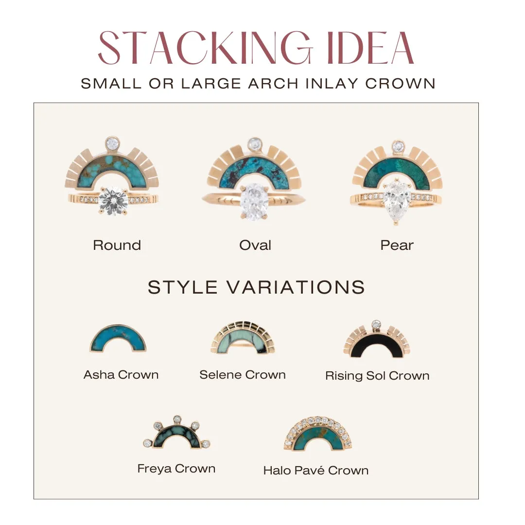 The Sumrak - Montana Sapphire Solitaire, 6 prong set Ring sold by Young In The Mountains product image thumbnail 3