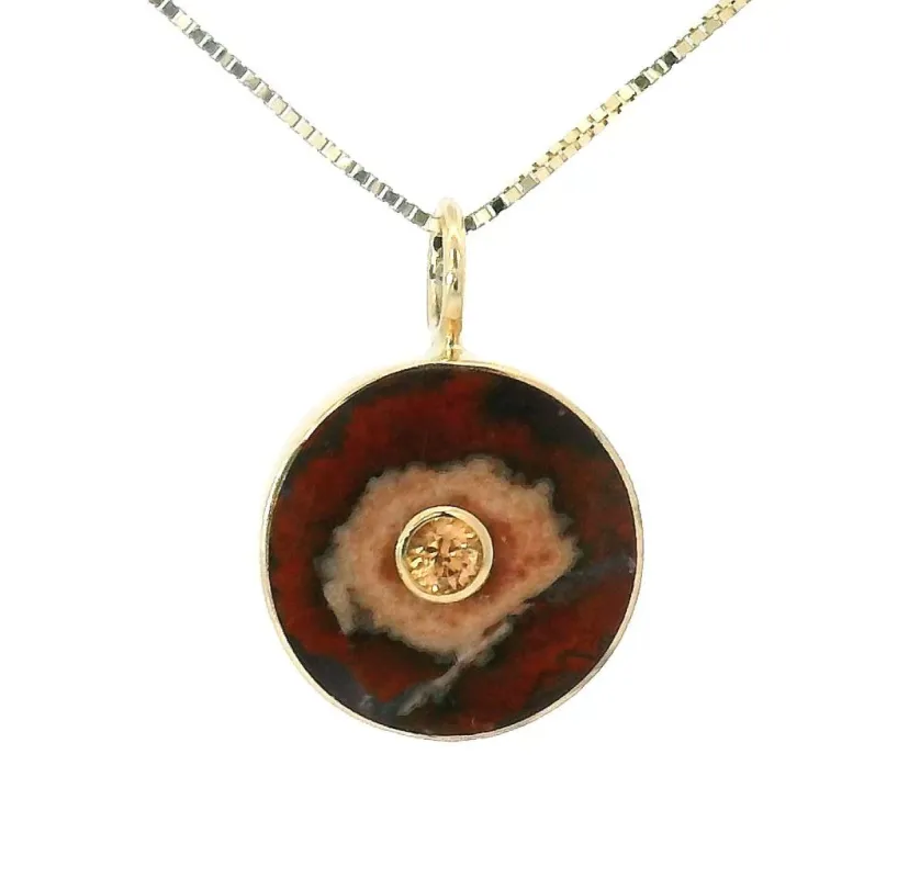 100% California Cerclen Necklace No. 3 sold by Young In The Mountains
