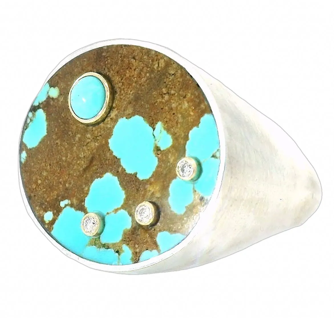 Hidden Treasure Signet Ring No. 2 sold by Young In The Mountains product image thumbnail 2