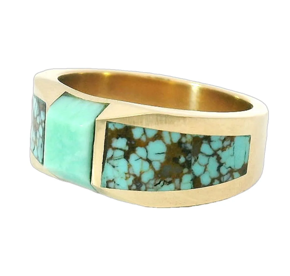 The Feronia Inlay Ring Band sold by Young In The Mountains product image thumbnail 2