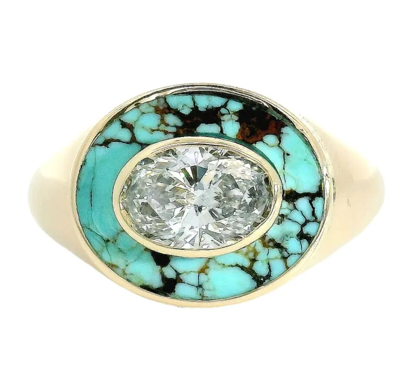 Sólido Signet Ring sold by Young In The Mountains