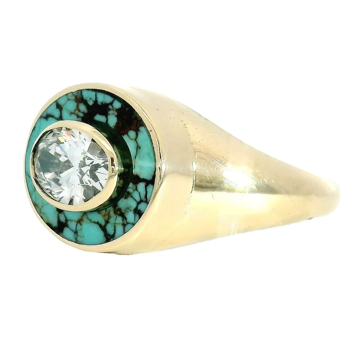 Sólido Signet Ring sold by Young In The Mountains product image thumbnail 2
