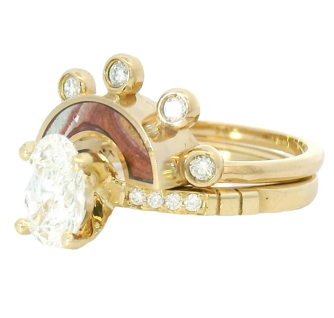Wonder Stone Freya Ring Set sold by Young In The Mountains product image thumbnail 2