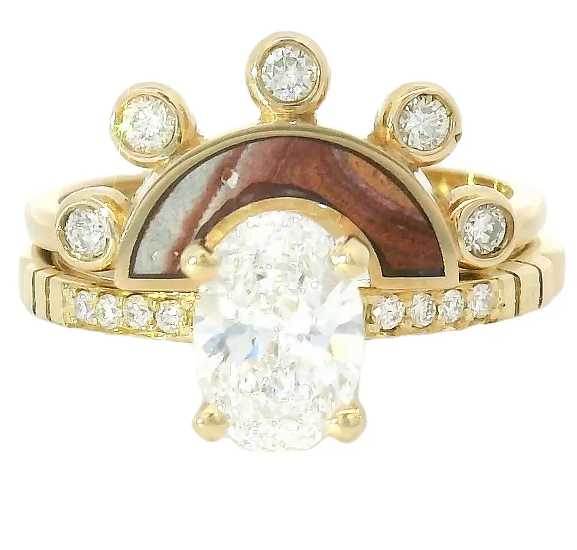 Wonder Stone Freya Ring Set sold by Young In The Mountains