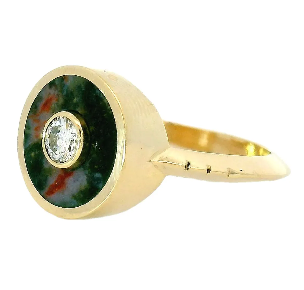 Fossilized Dinosaur Sh#T Cerclen Ring sold by Young In The Mountains product image thumbnail 2