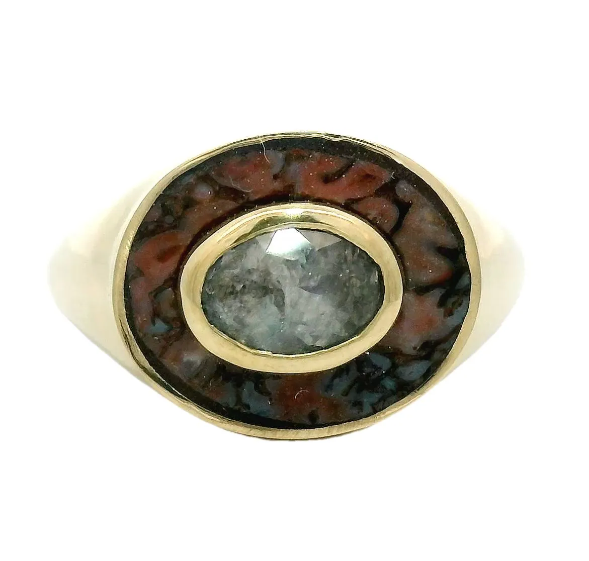 The Anoitecer Signet Ring sold by Young In The Mountains